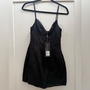 White Fox Boutique Black Lace Dress